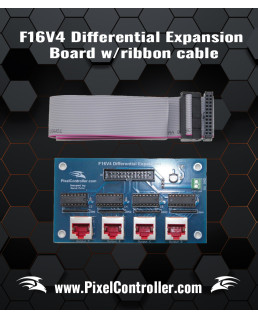F16V4 Differential Expansion Board w/ribbon cable